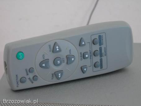 Wieża Daewoo pilot AUX RDS CD mag kolumny sprawna.  DOSTAWA