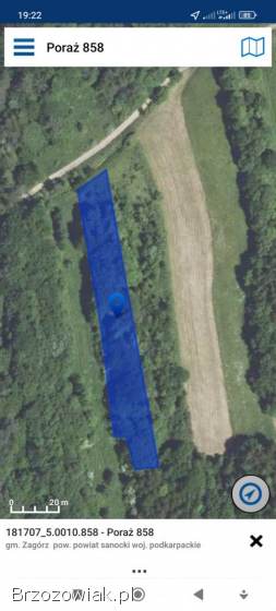 Działki rolne w Porażu