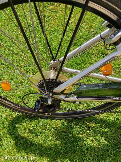 Rower aluminiowy