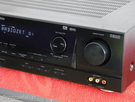 Wzmacniacz z radiem Sherwood AVD-9065RDS sprawny 500 wat.  DOSTAWA