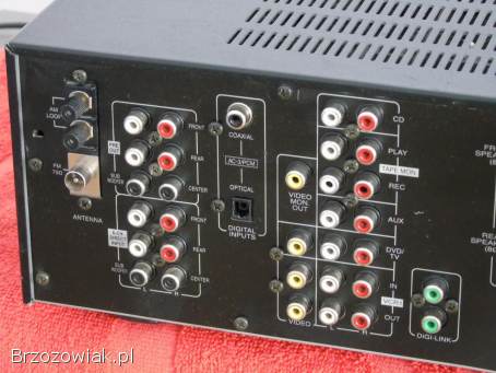 Wzmacniacz z radiem Sherwood AVD-9065RDS sprawny 500 wat.  DOSTAWA