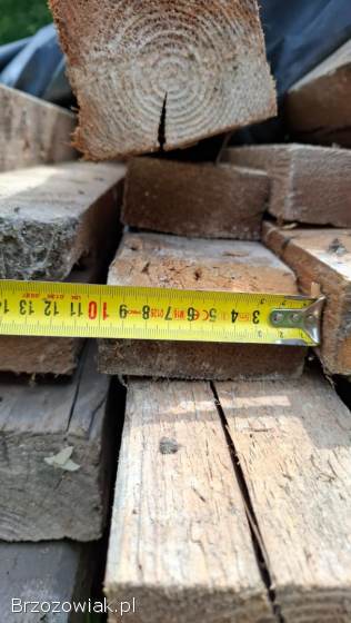 Krokwie,  kantówki drewniane 10cmX10cn