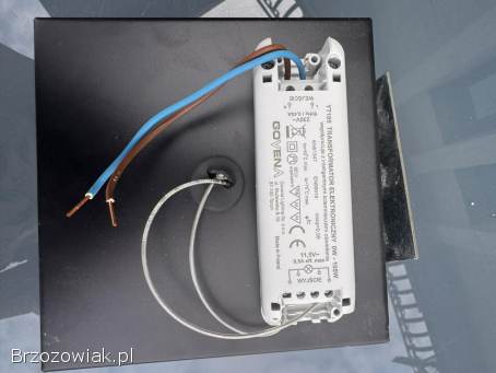 Lampa sufitowa wpuszczana AR111 z transformatorem GOVENA – stan bardzo dobry