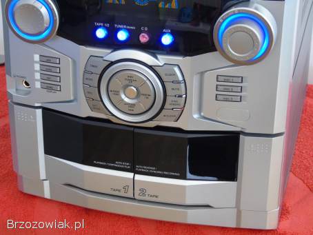 Wieża Palladium pilot mocna RDS CD AUX nowa.  DOSTAWA.