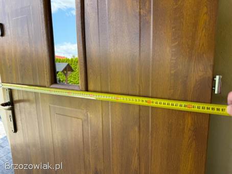 Drzwi metalowe ocieplane