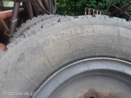 Koła przyczepa d55 d50 opony 9.  00 r20 felgi autosan hl6011