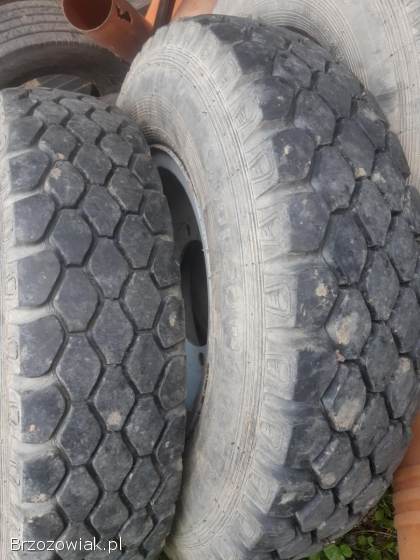 Koła przyczepa d55 d50 opony 9.  00 r20 felgi autosan hl6011