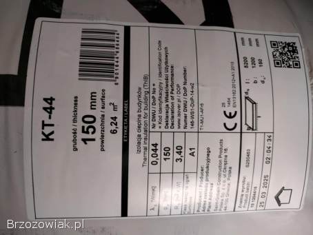 Wełna mineralna szklana Isover 150mm 0044