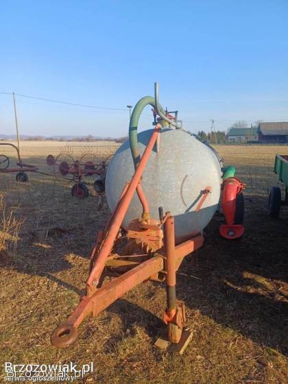 Sprzedam!  Beczkowóz,  beczka asenizacyjna szambiarka bauer A-8570 ocynkowana