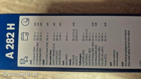 Pióra wycieraczek Bosch Aero Twin A863S A282H Audi Skoda Vw Seat