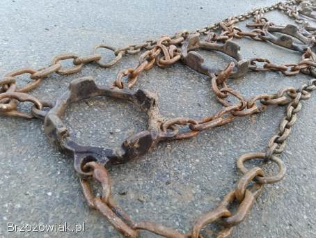 Łańcuchy na Koła Zetor Ursus 38 Leśne Kolczatka Gryzli KPL