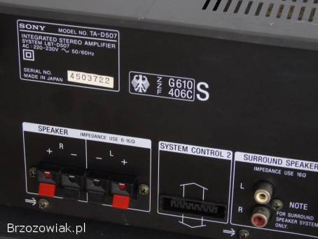 Wzmacniacz Sony TA-D507 korektor graficzny sprawny.  DOSTAWA