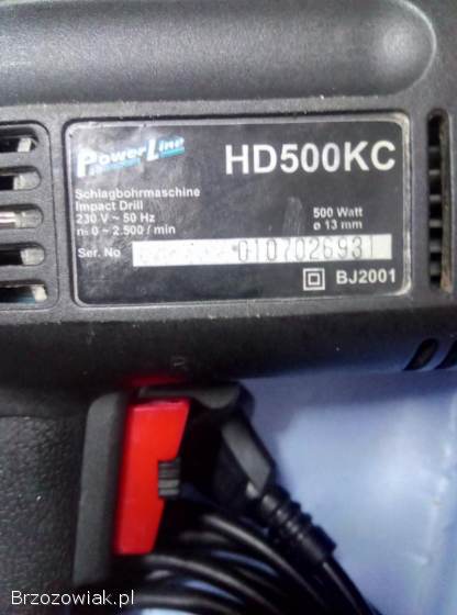 Wiertarka PowerLine HD500KC