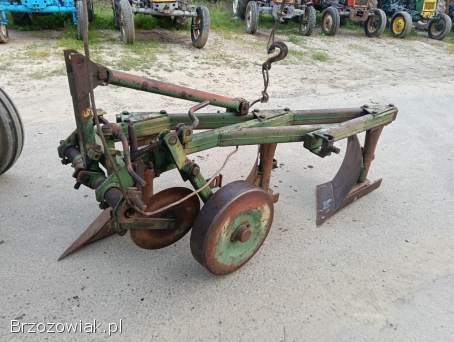 Pług 3 skibowy Unia Grudziądz z Krojem BDB stan