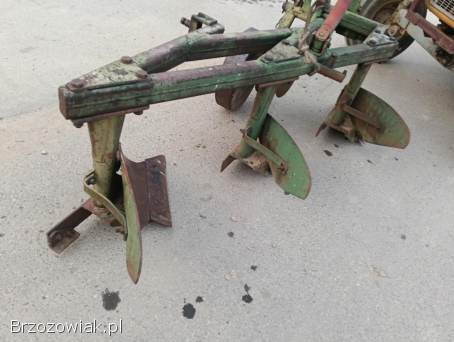 Pług 3 skibowy Unia Grudziądz z Krojem BDB stan