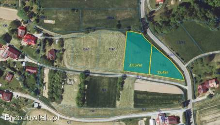 Kombornia -  WIDOKOWE DZIAŁKI Z WARUNKAMI ZABUDOWY