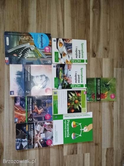 Sprzedam książki do klasy 3 technikum