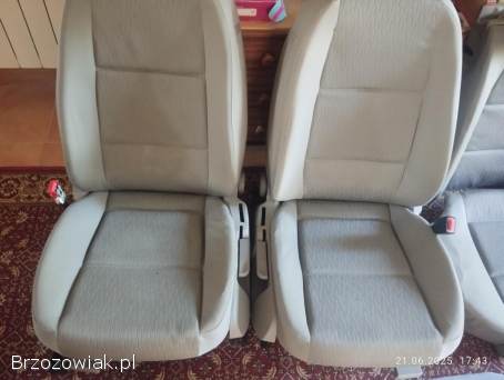 Fotele Audi A4 B7 cały komplet szare zadbane