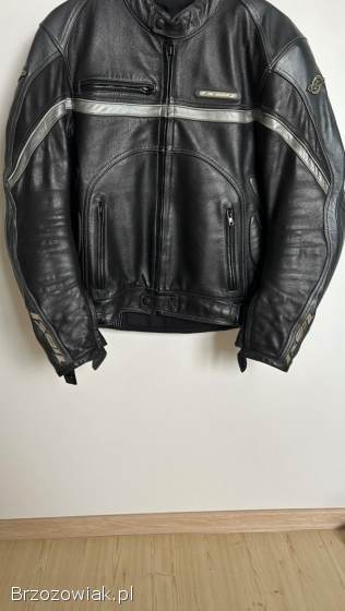 Kurtka skórzana motocyklowa