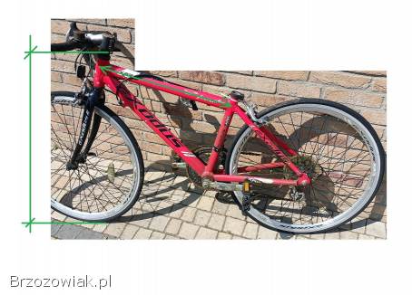 Rower szosowy,  kolarka dziecięcy,  na kołach 24 cali.