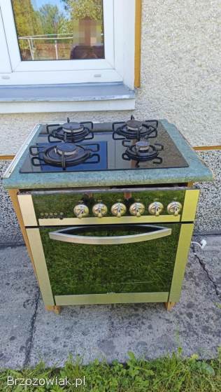 Płyta Gazowa i Piekarnik Amica 80x80x80 cm – Używane,  Sprawne,  250 zł