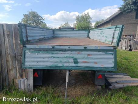 Przyczepa wywrotka autosan d-47 w dobrym stanie