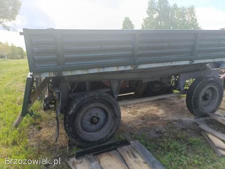 Przyczepa wywrotka autosan d-47 w dobrym stanie