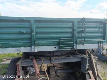Przyczepa wywrotka autosan d-47 w dobrym stanie