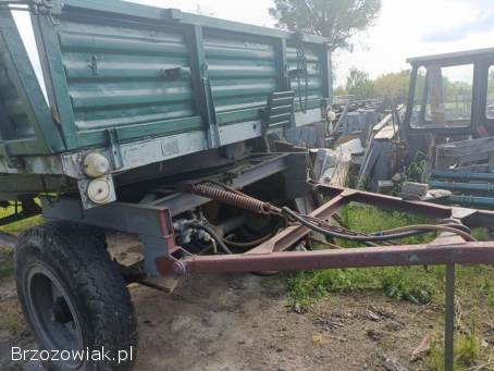 Przyczepa wywrotka autosan d-47 w dobrym stanie
