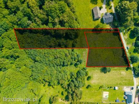 Działki budowlane na sprzedaż Moderówka k.  Krosna