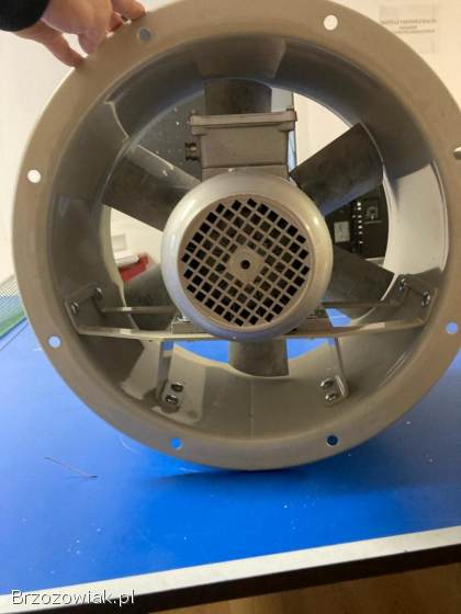 Wentylator osiowy kanałowy oddymiający SODECA THT-40-T-0.  75