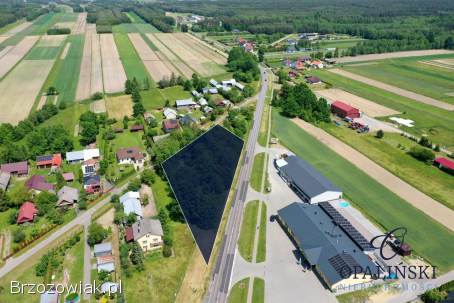Działka przy głównej drodze,  obok Groszka i Mrówki Adamówka