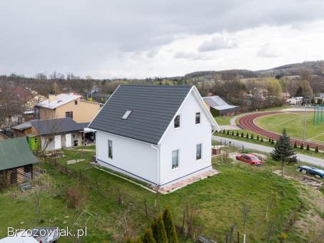 Oszczędny dom 82m2 wykończony działka 11ar