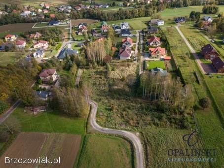 Działka budowlana 12 km od Rzeszowa 12 ar widokowa Chmielnik