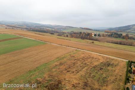Działka z warunkami zabudowy 15 ar Widokowa Bieszczady