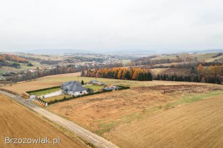 Działka z warunkami zabudowy 15 ar Widokowa Bieszczady