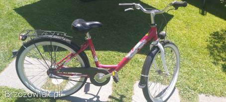 Rower róż dziecięcy 24
