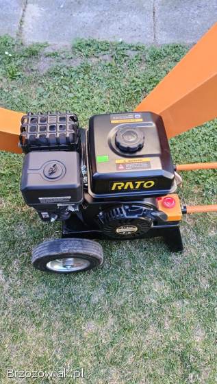 Rębak spalinowy do gałęzi