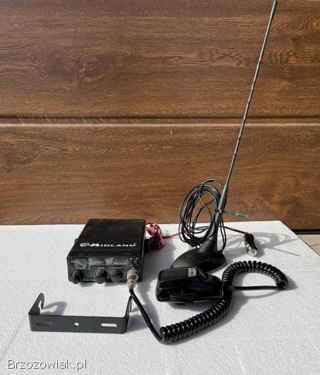 SPRZEDAM CB RADIO MIDLAND + ANTENA