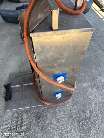 Kebab gazowy 2 palnikowy