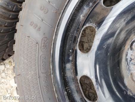 Opony zimowe Kleber 15 (2024r) wraz z felgami