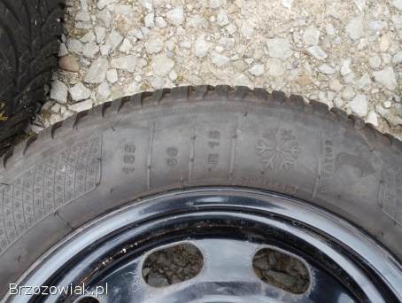 Opony zimowe Kleber 15 (2024r) wraz z felgami