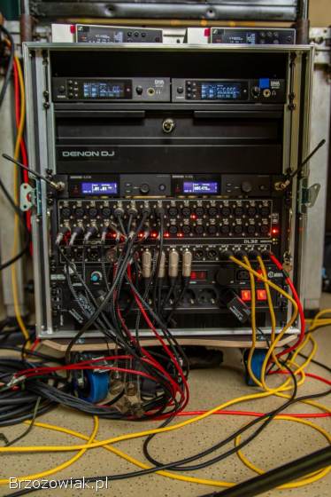 Nagłaśnianie Mikrofony Oświetlenie DJ Fotograf Dron