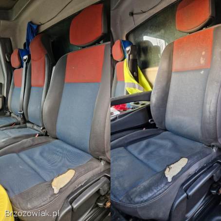 Detailing wnętrza Pranie tapicerki welurowej i skórzanej Czyszczenie dywanów