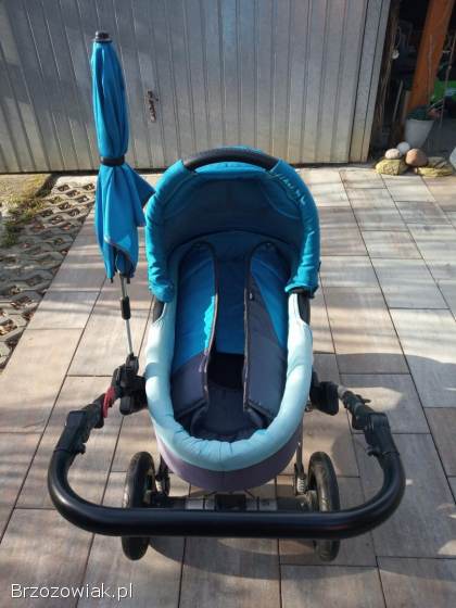 Wózek dziecięcy trzy częściowy