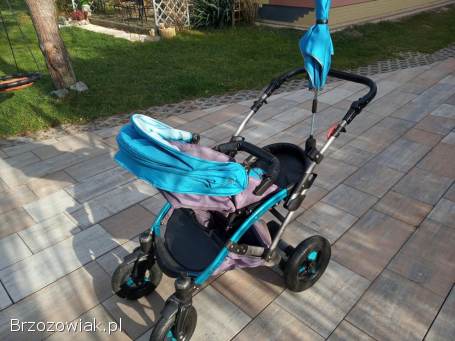 Wózek dziecięcy trzy częściowy