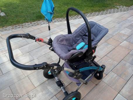 Wózek dziecięcy trzy częściowy