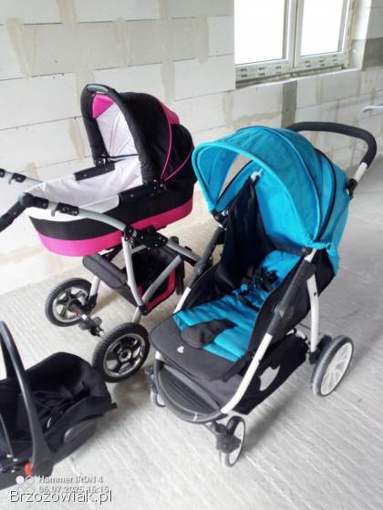 Wózek dziecięcy 3w1