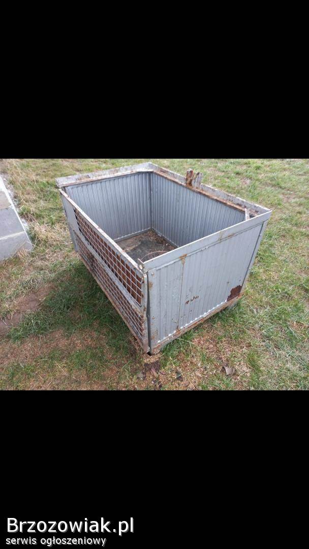 Skrzynia transportowa do ciągnika