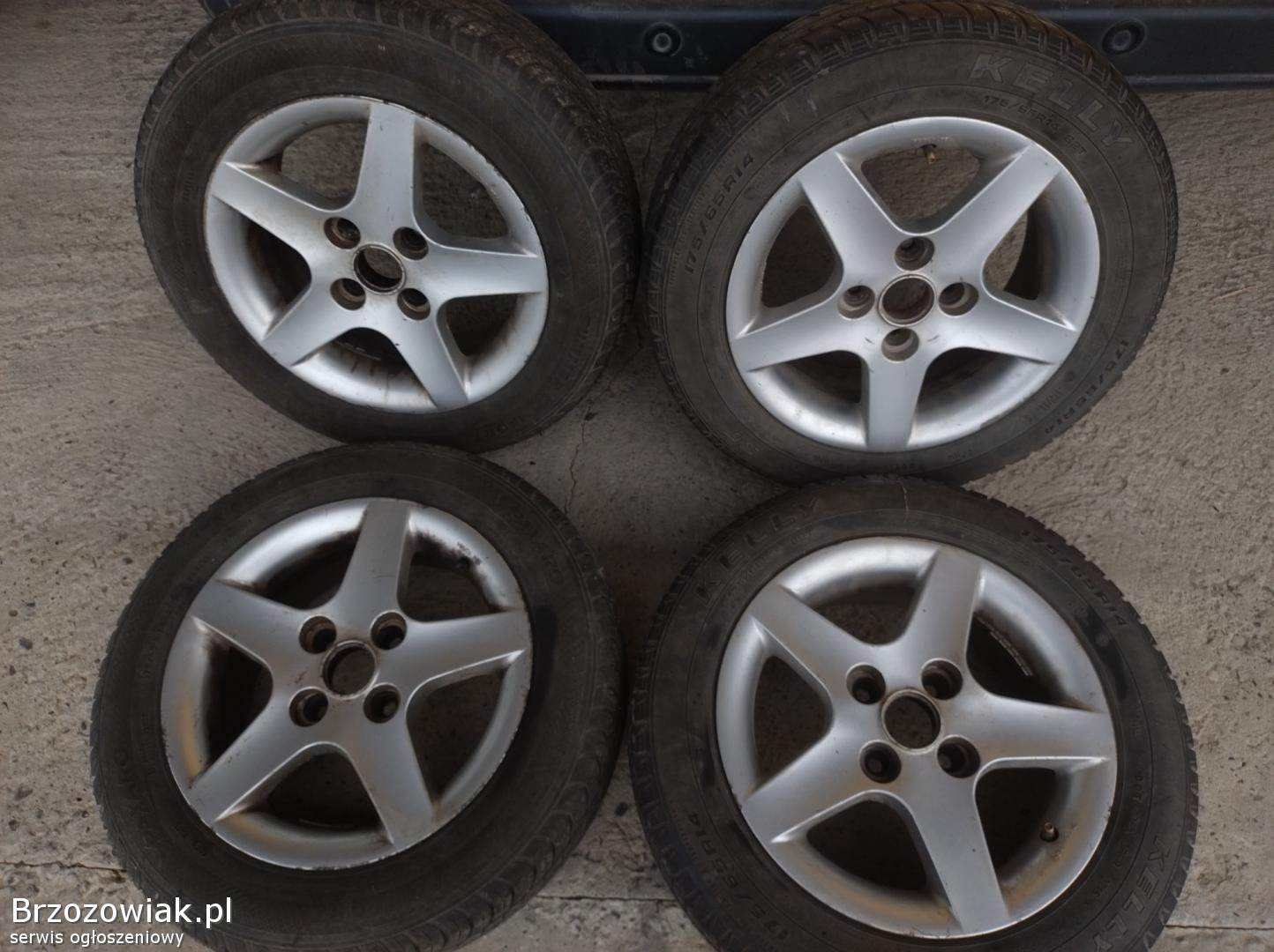 Felgi 14 4x100 z oponami np.  Volkswagen,  OPEL,